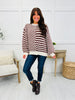 The Beat Goes On Sweater in Caramel/Ivory