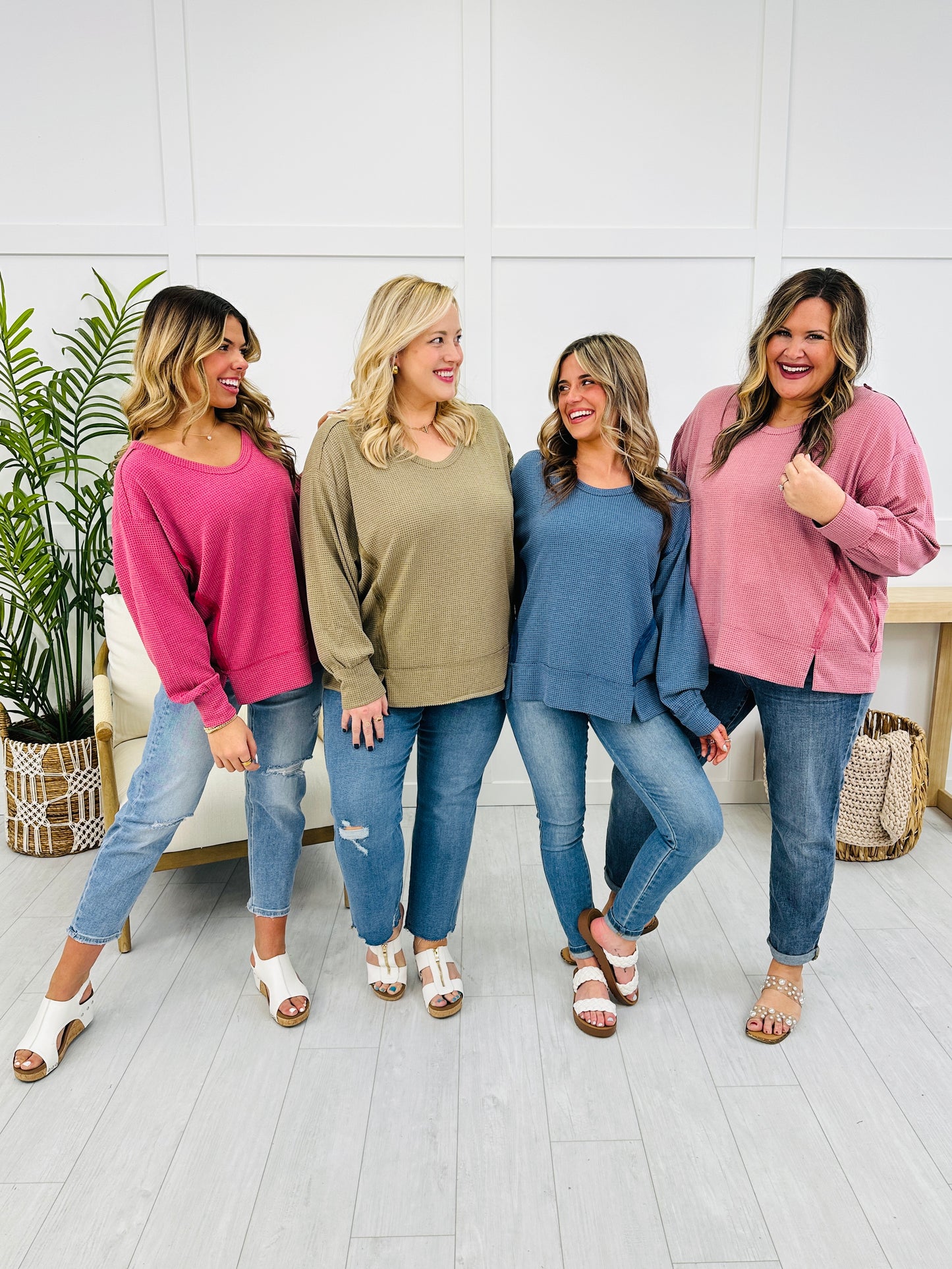 REG/CURVY Picture Perfect Pullover Top- Multiple Colors!