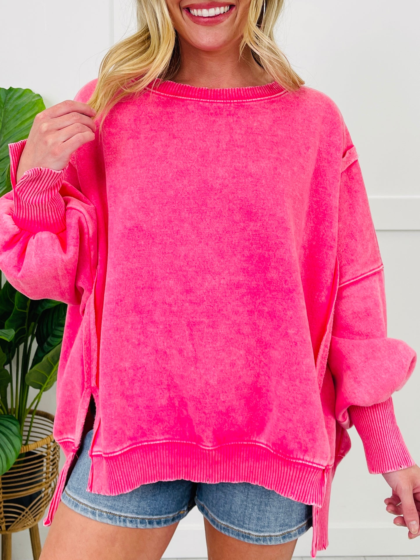 Hold Me Gently Top In Multiple Colors