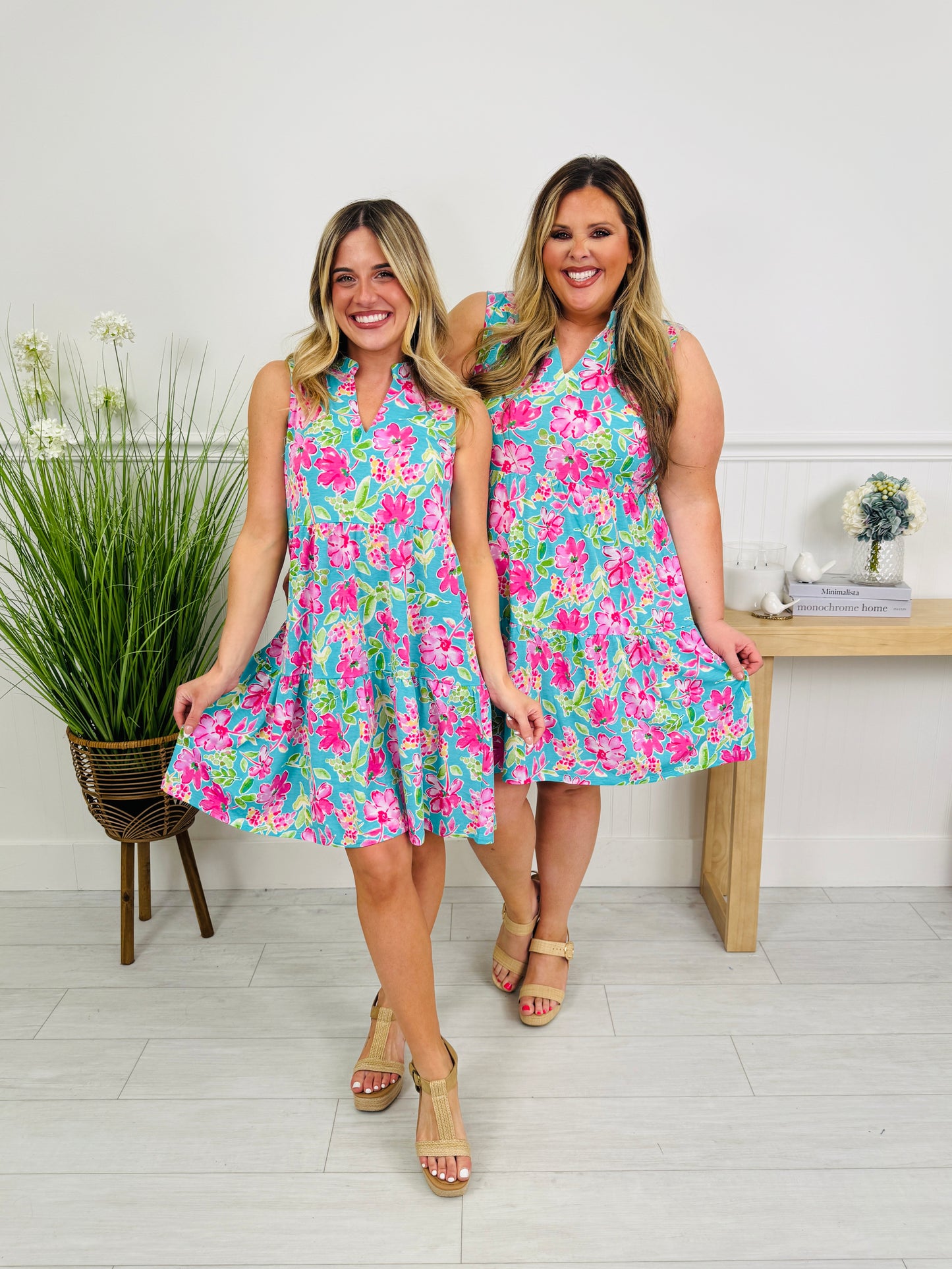 Stay Sunny Dress in Key West Print