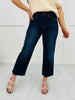 Judy Blue You Better Work It Wide Leg Jeans in Reg/Curvy