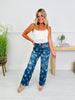 Garden Party Tummy Control Wide Leg Jeans