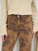 Vintage Bloom Tummy Control Wide Leg Jeans