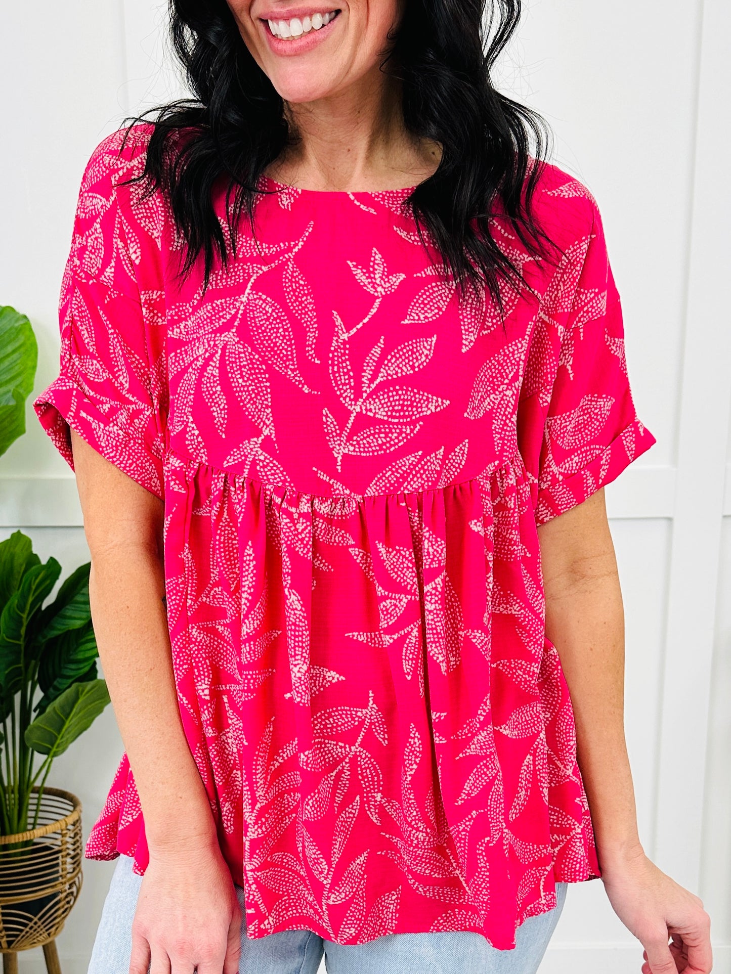 Polished & Poised Top in Pink Drink