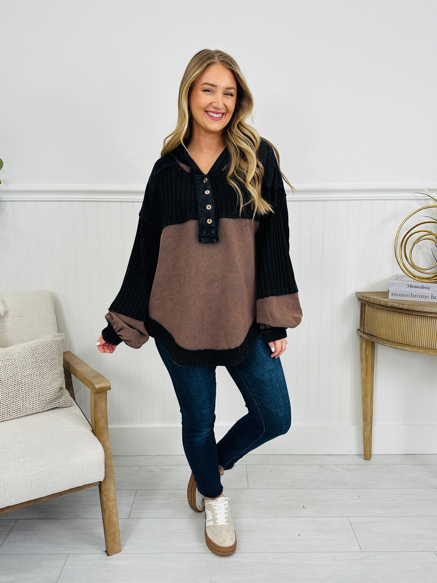 Cozy Keepsake Pullover in Black