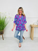 Radiate Sunshine Top in Key West Print