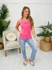 Bright And Buttoned Tank Top- Multiple Colors!