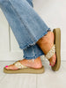 Island Glow Flip Flops In Natural