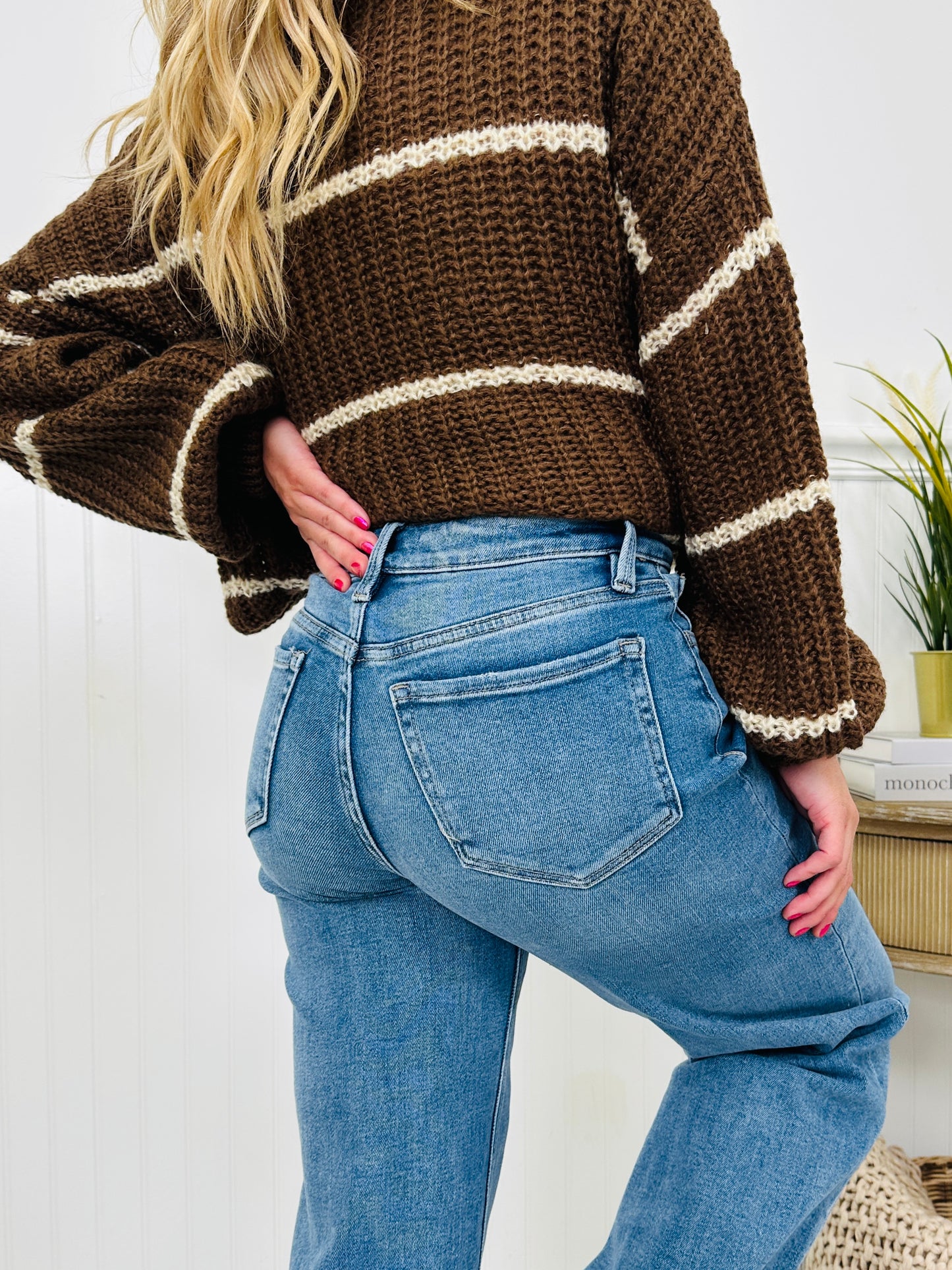 Planning Ahead Tummy Control Wide Leg Jeans