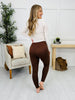Sculpted Comfort Leggings in Brown