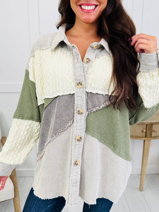 Willow Creek Jacket In Olive