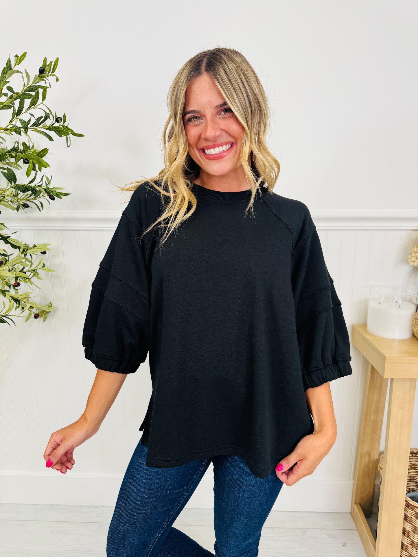The Cozy Motion Top In Multiple Colors