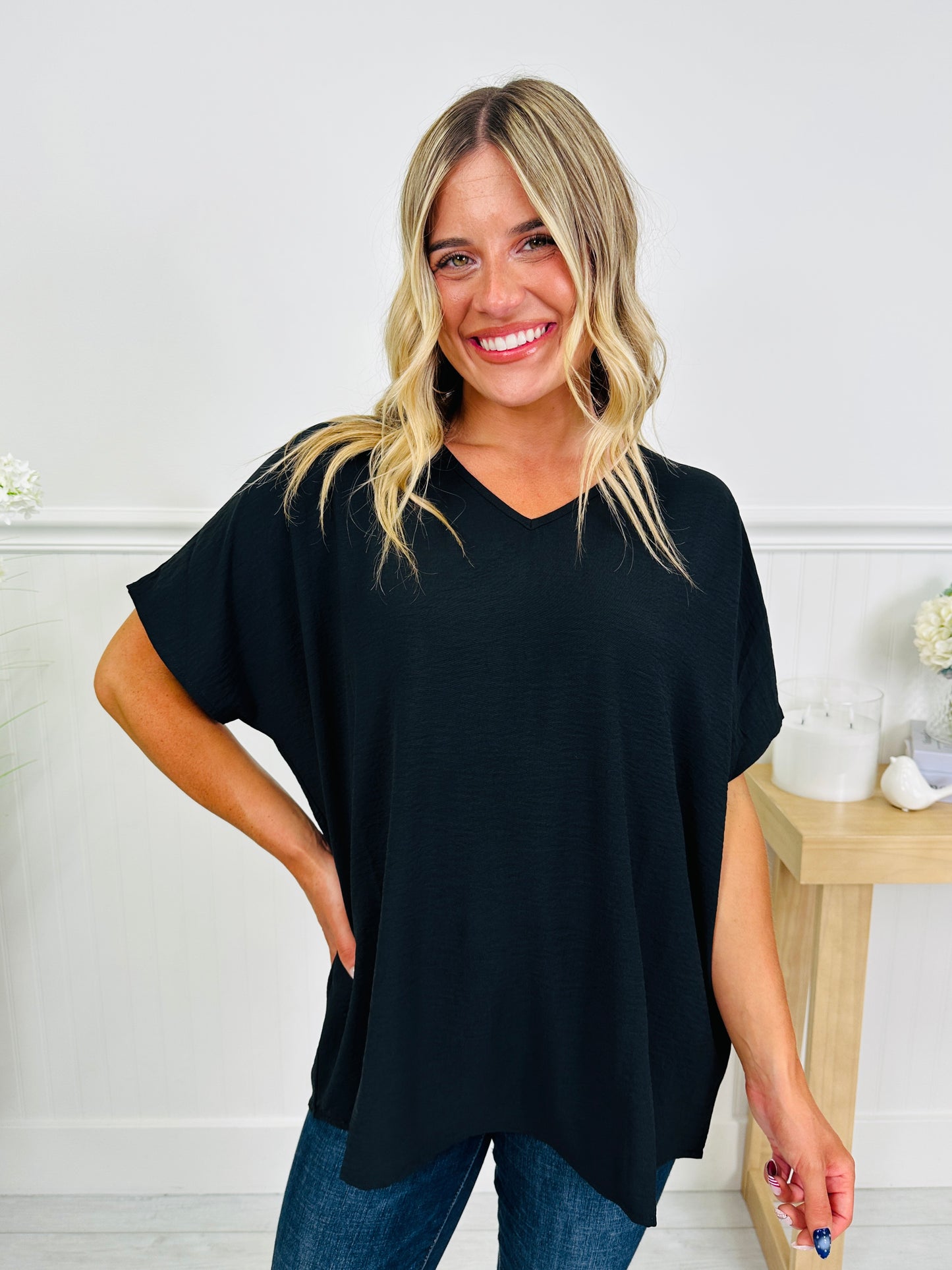 Go With The Flow Top In Multiple Colors