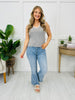 Sideline Style Tank Top In Light Grey