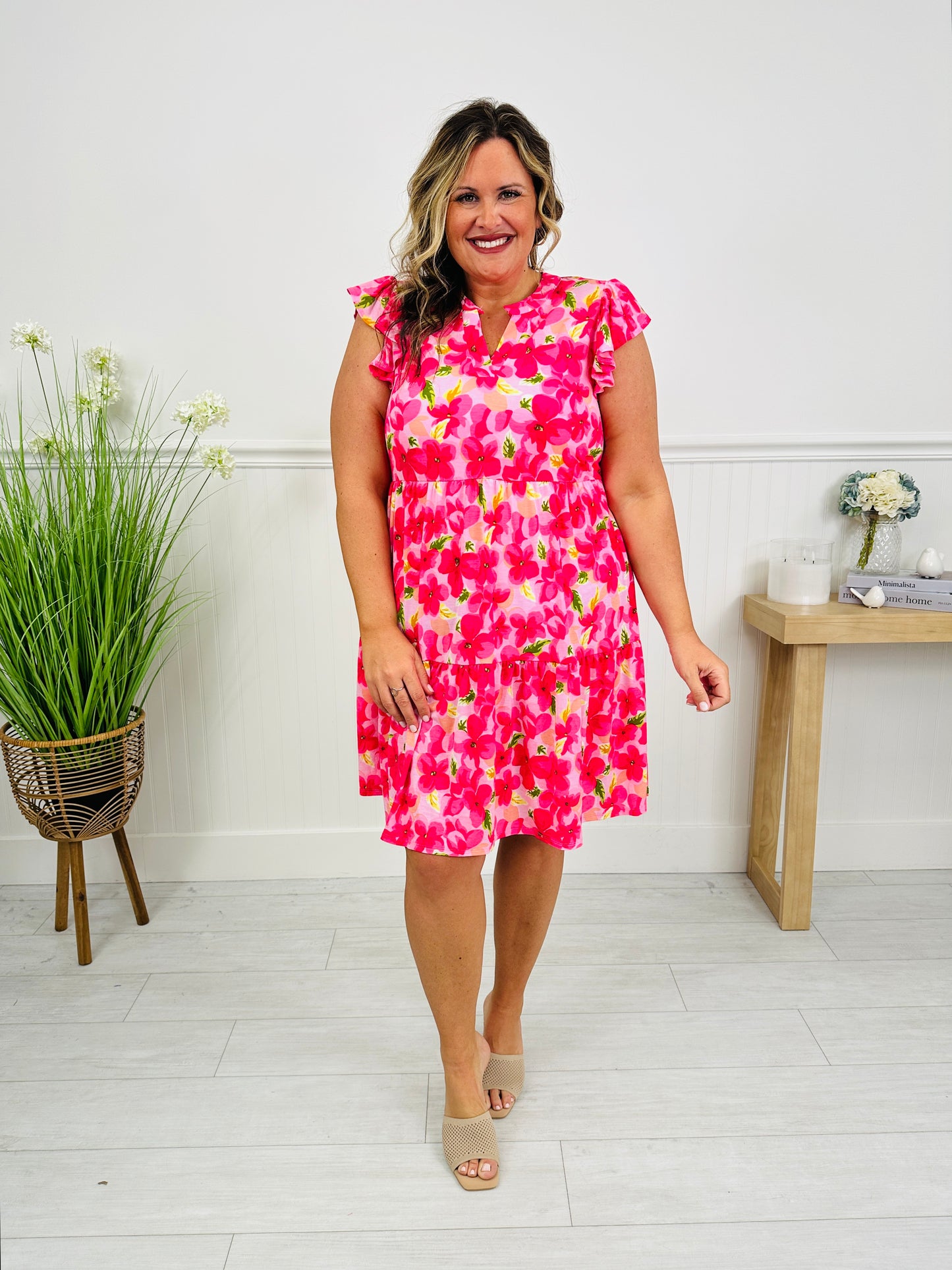 Sunshine on Repeat Dress in Charleston Print