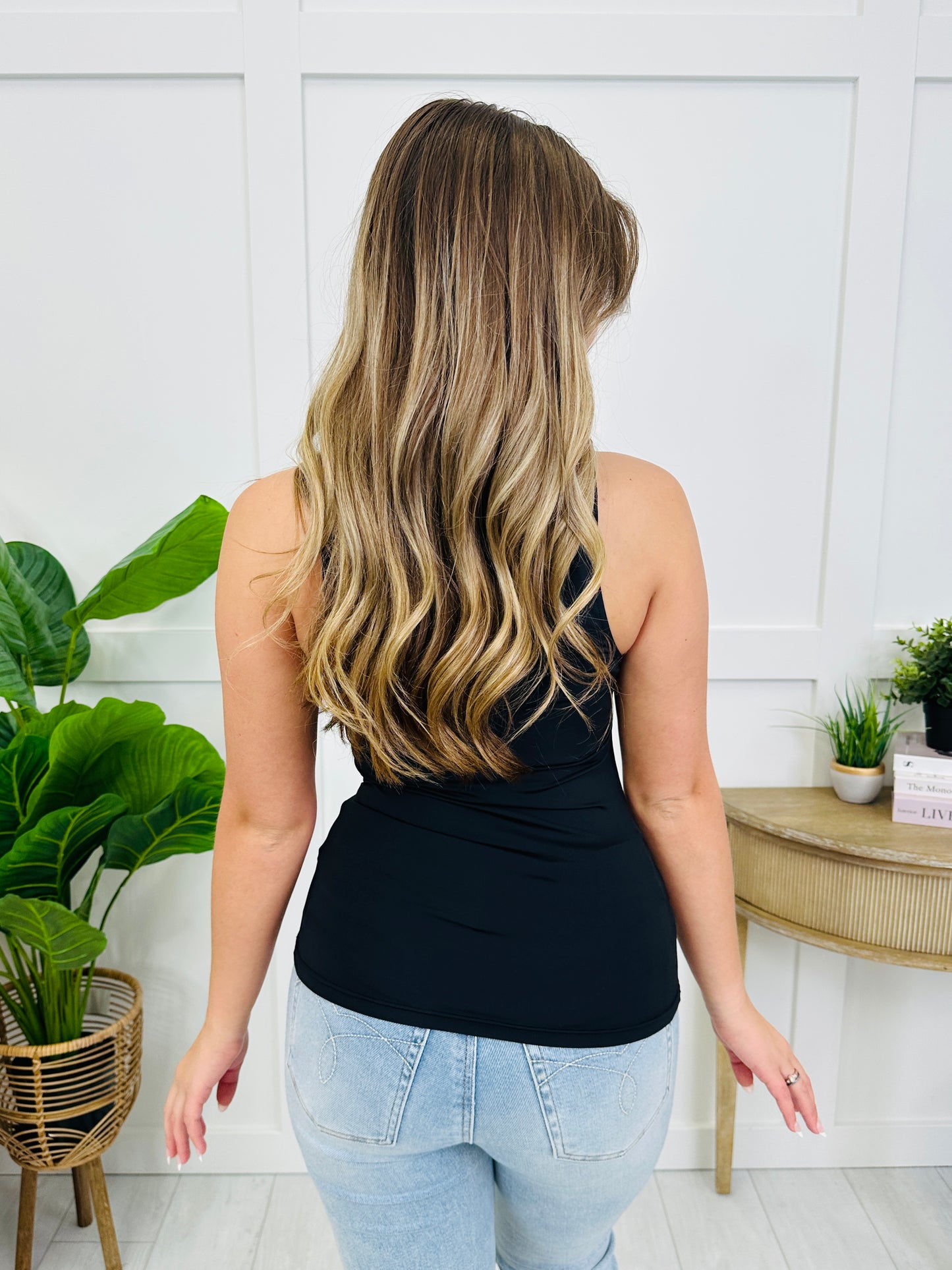 Calm In The Chaos Top In Black
