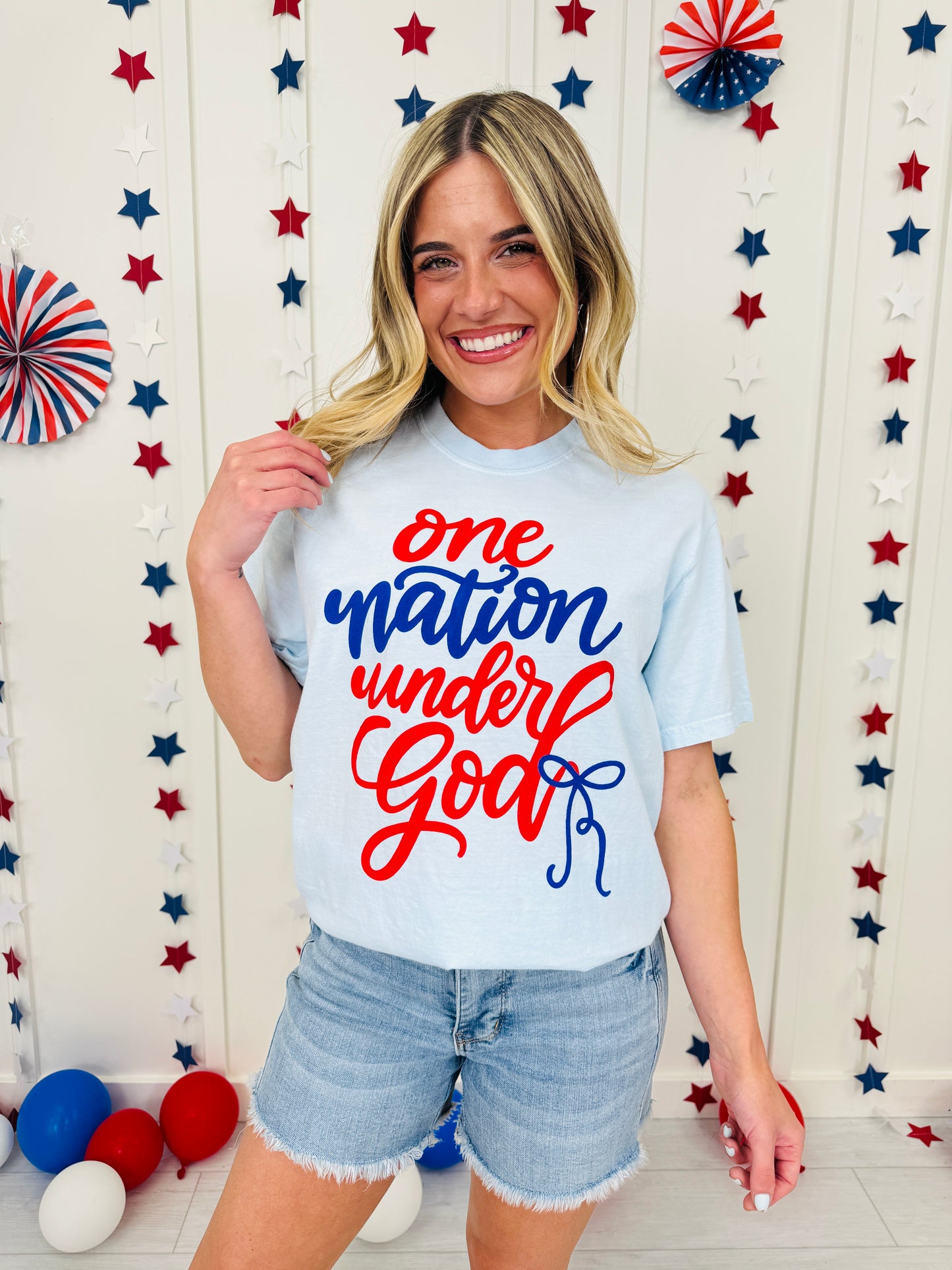 One Nation Under God Graphic Tee