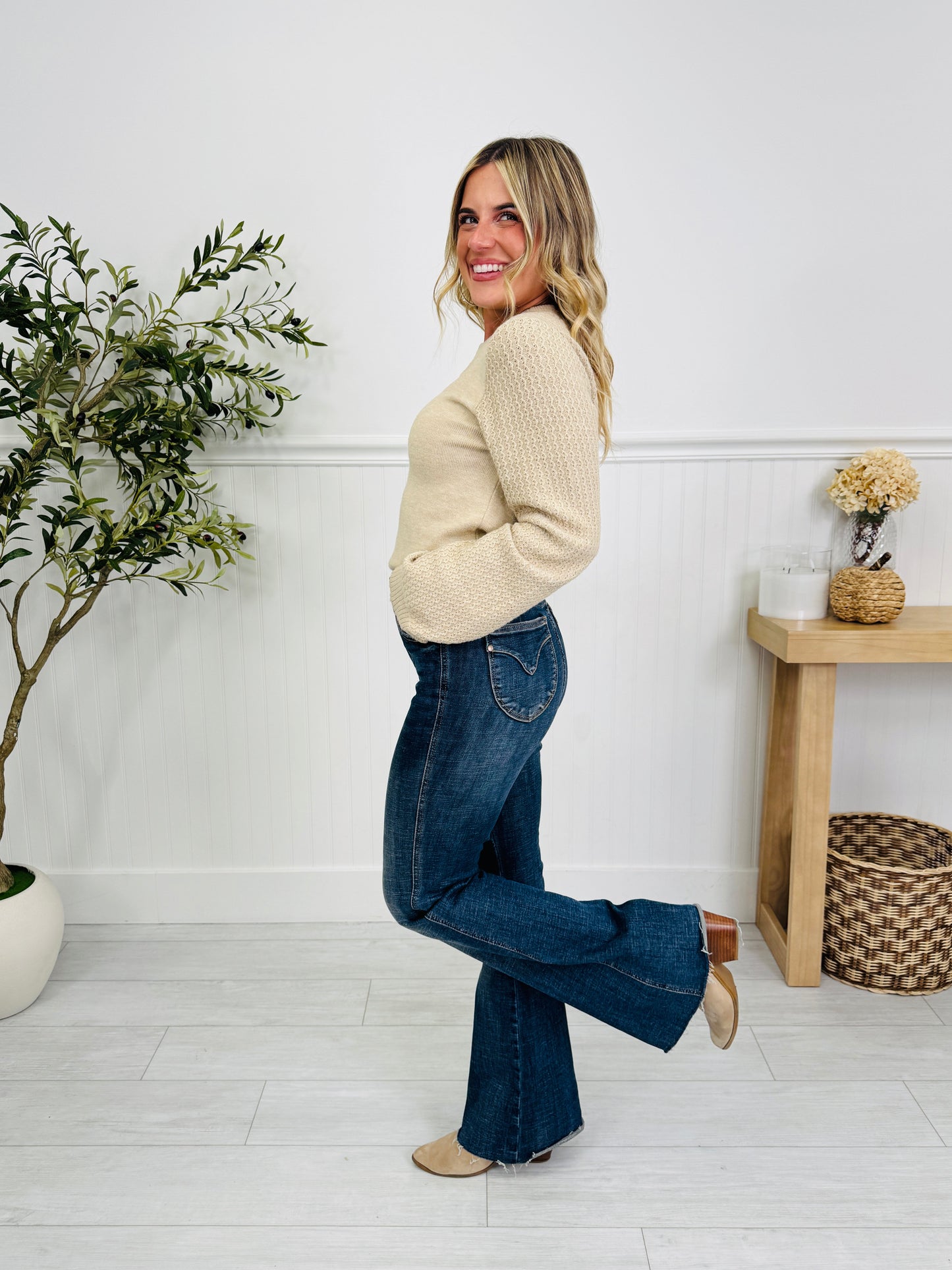 Judy Blue Trifecta Flare Tummy Control Butt Lifting Flare Jeans