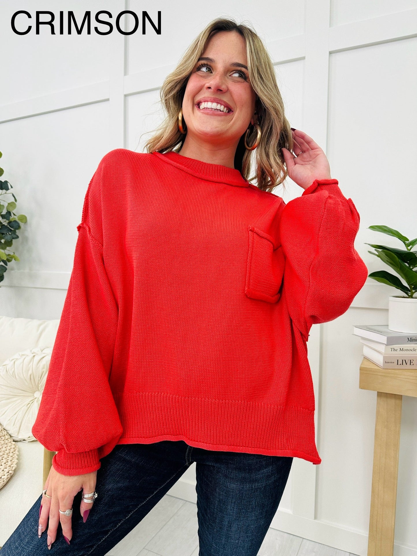 MOCO Exclusive Reg/Curvy Fall Sweet Fall Sweater- Multiple Colors!