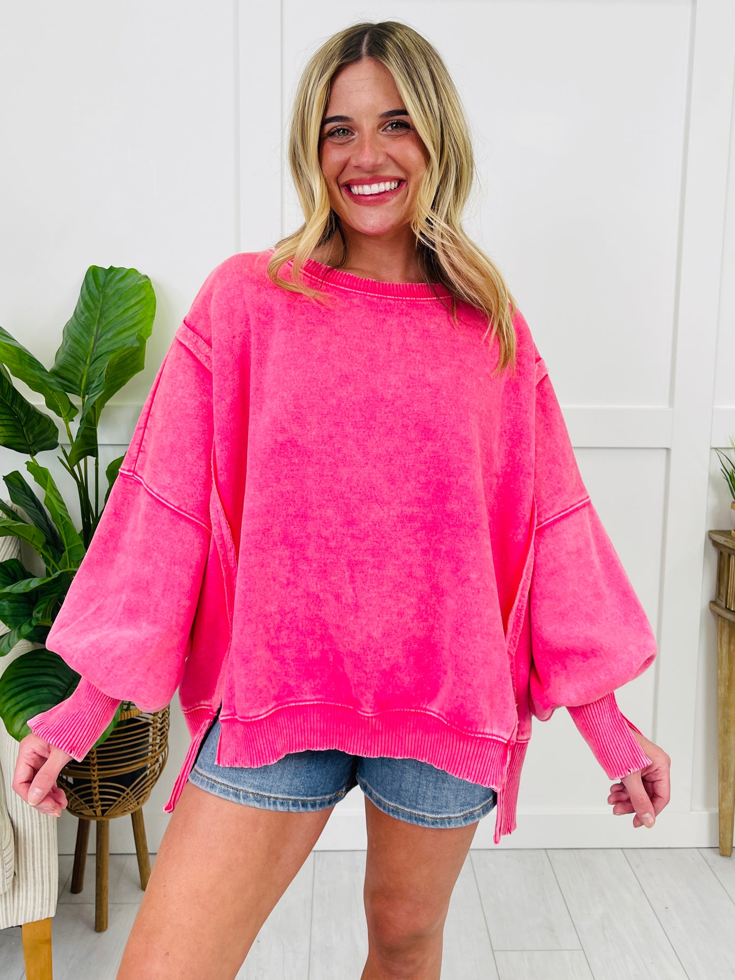 Hold Me Gently Top In Multiple Colors