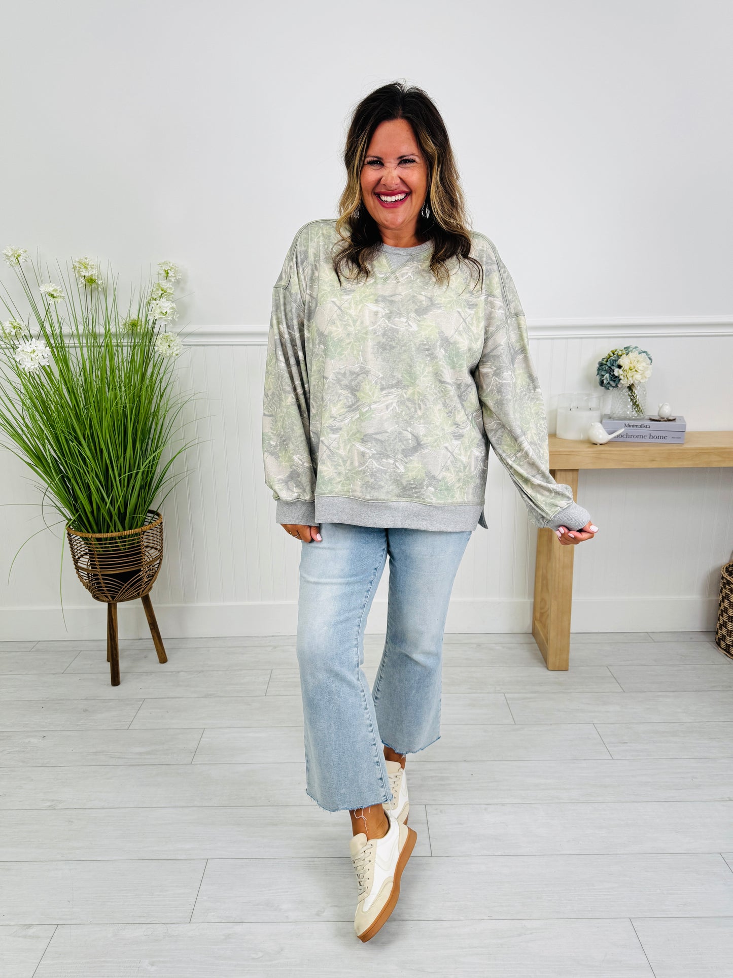 Camo Charm Pullover