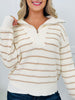 Golden Hour Stripes Sweater