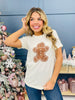 REG/CURVY Cream Gingerbread Man Graphic Tee