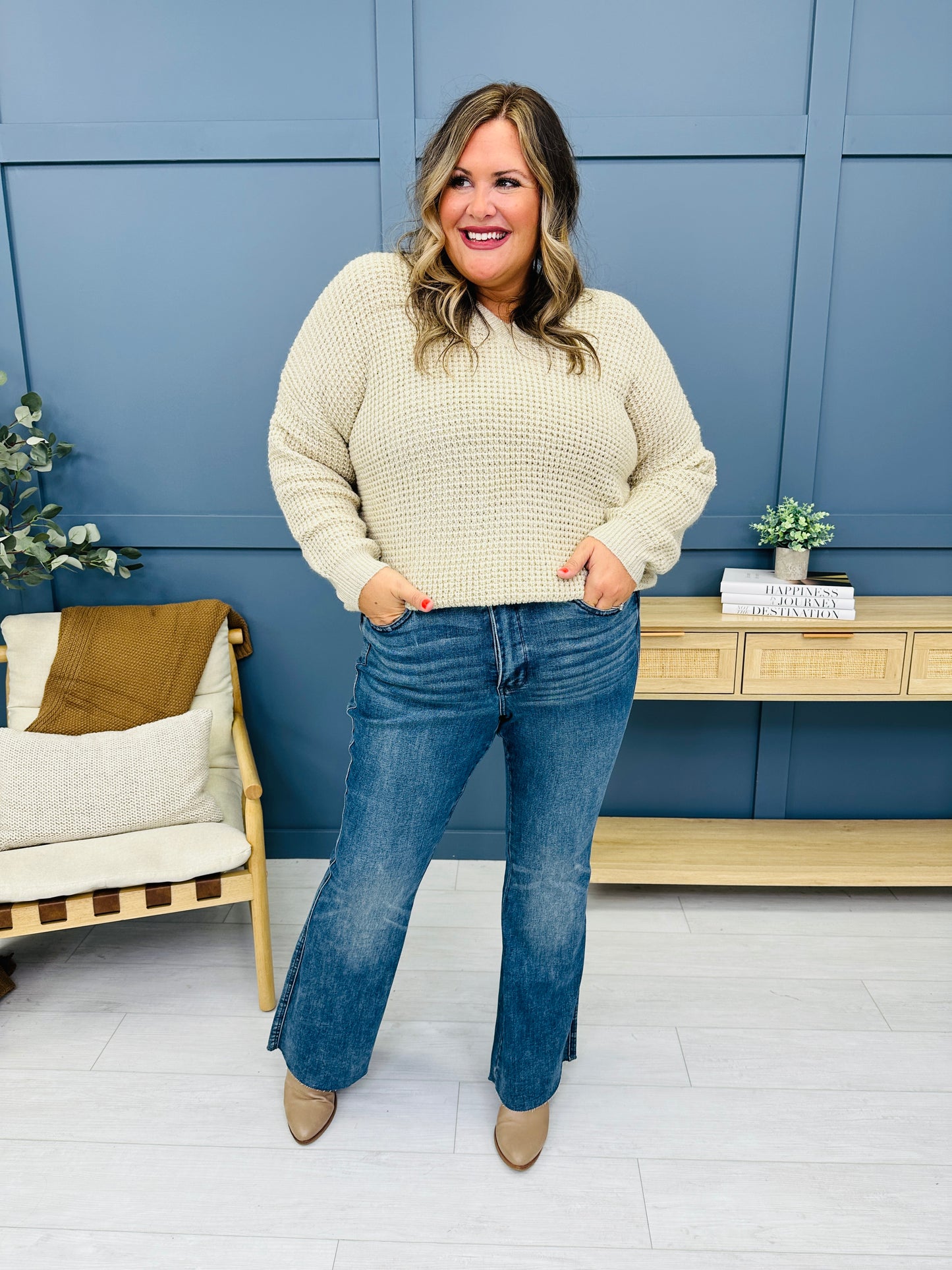 Judy Blue REG/CURVY Swear By Flares Tummy Control Flare Jeans