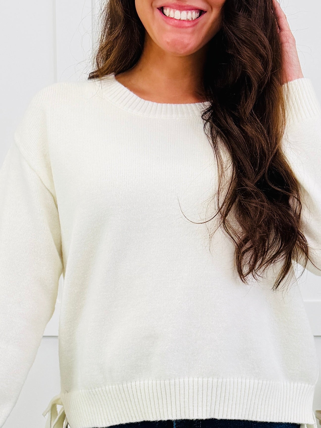 Quiet Luxury Sweater In Ivory