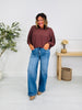 Fall Into Trend Wide Leg Tummy Control Trouser Jeans