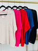 Minimal Mood Top In Multiple Colors