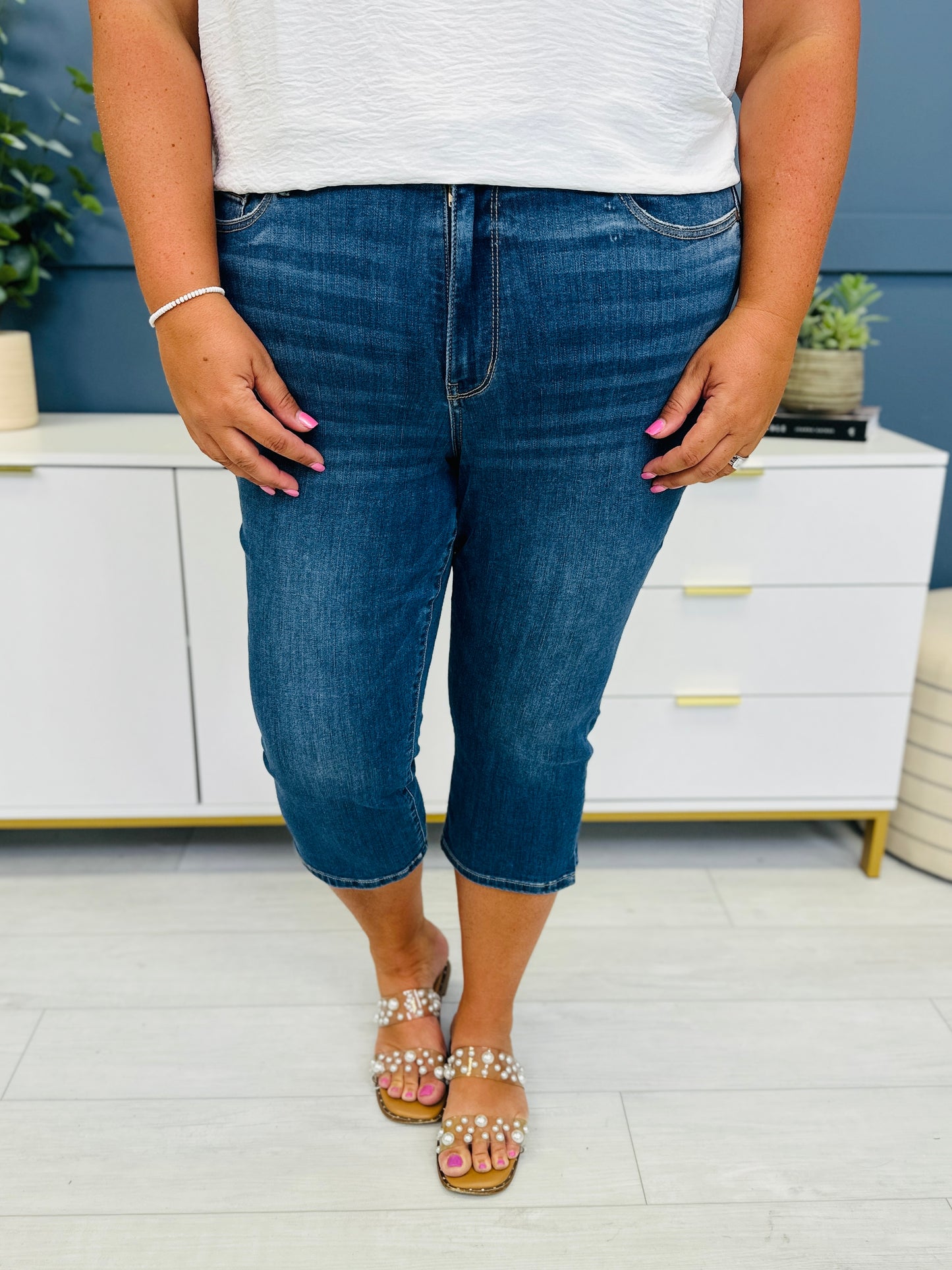 Judy Blue REG/CURVY Good Feeling Capris