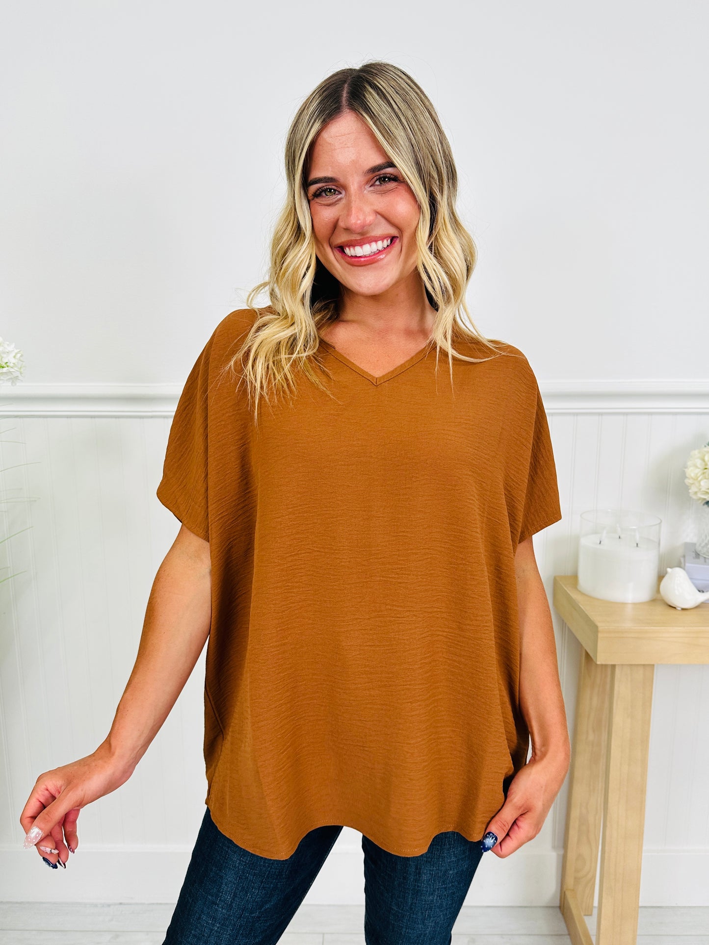 Go With The Flow Top In Multiple Colors