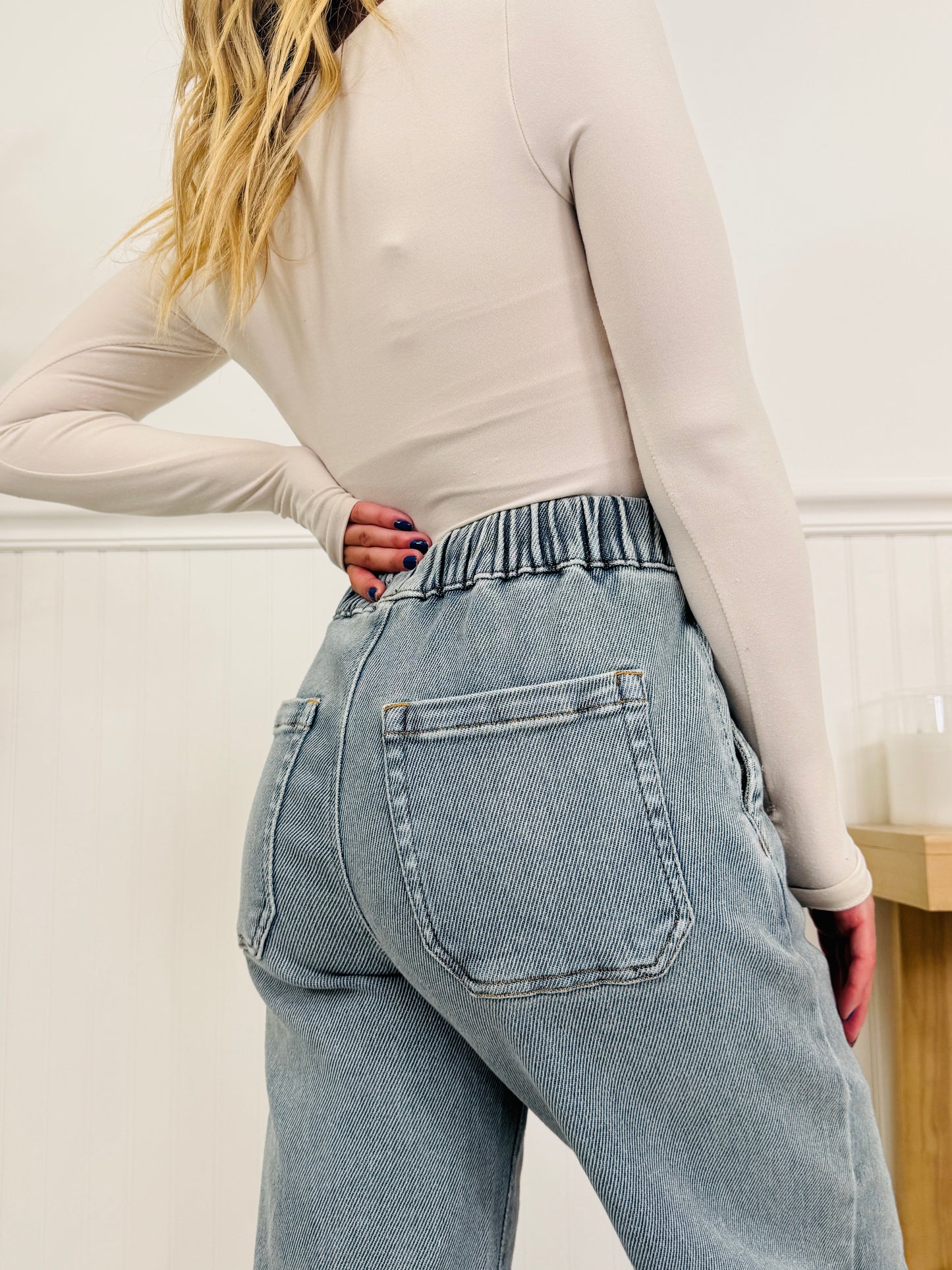 Judy Blue Laid Back Luxury Baggy Jeans