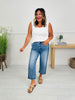 Two Tone Moment Tummy Control Slim Barrel Jeans