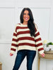 Sunday By The Sea Sweater In Rust