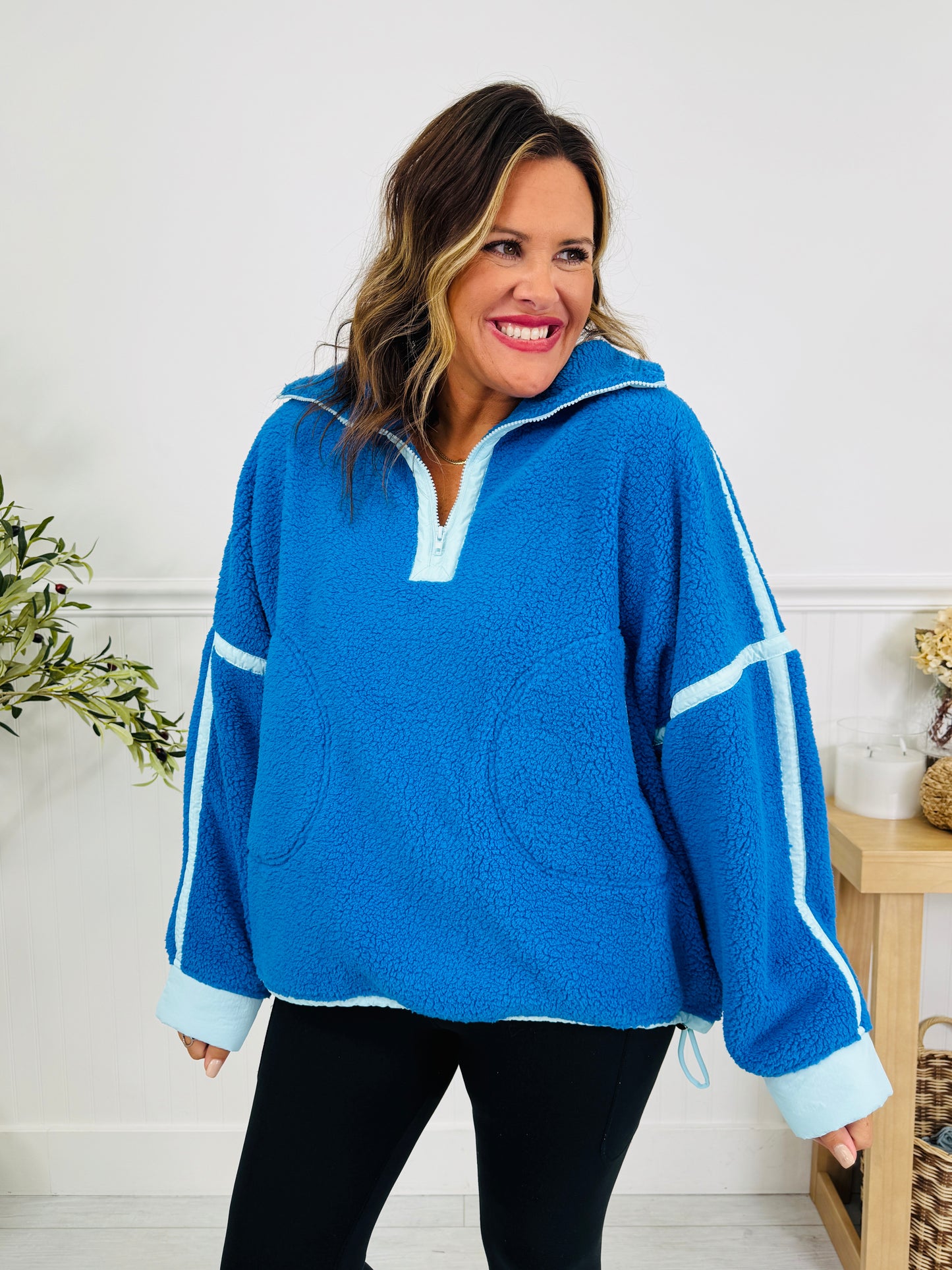 Plush Perfection Pullover In Multiple Colors