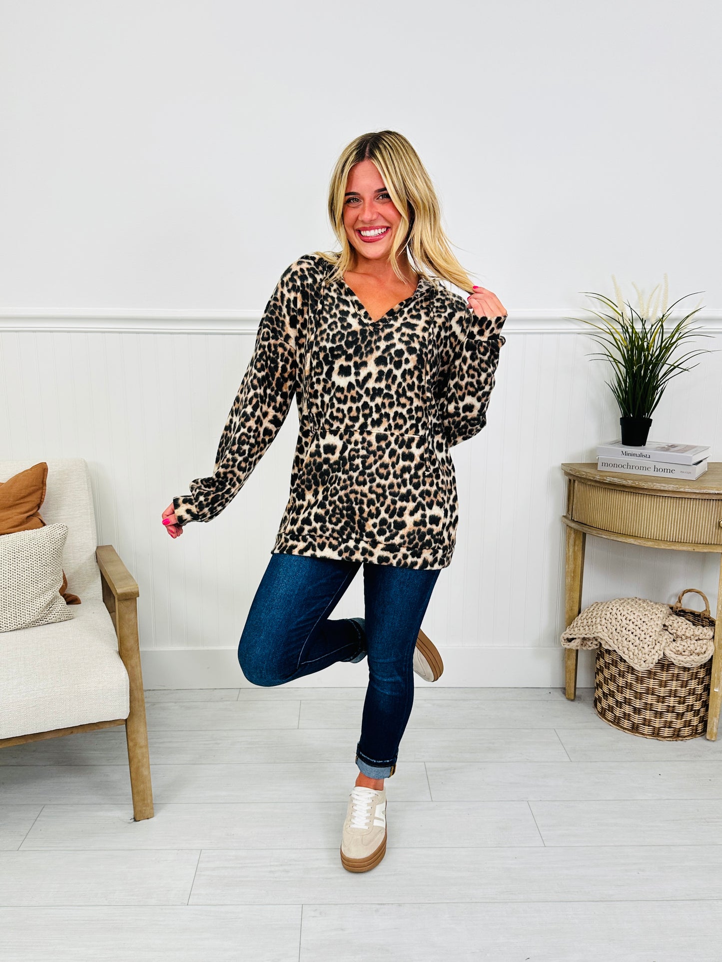 Wildly Cozy Hooded Pullover