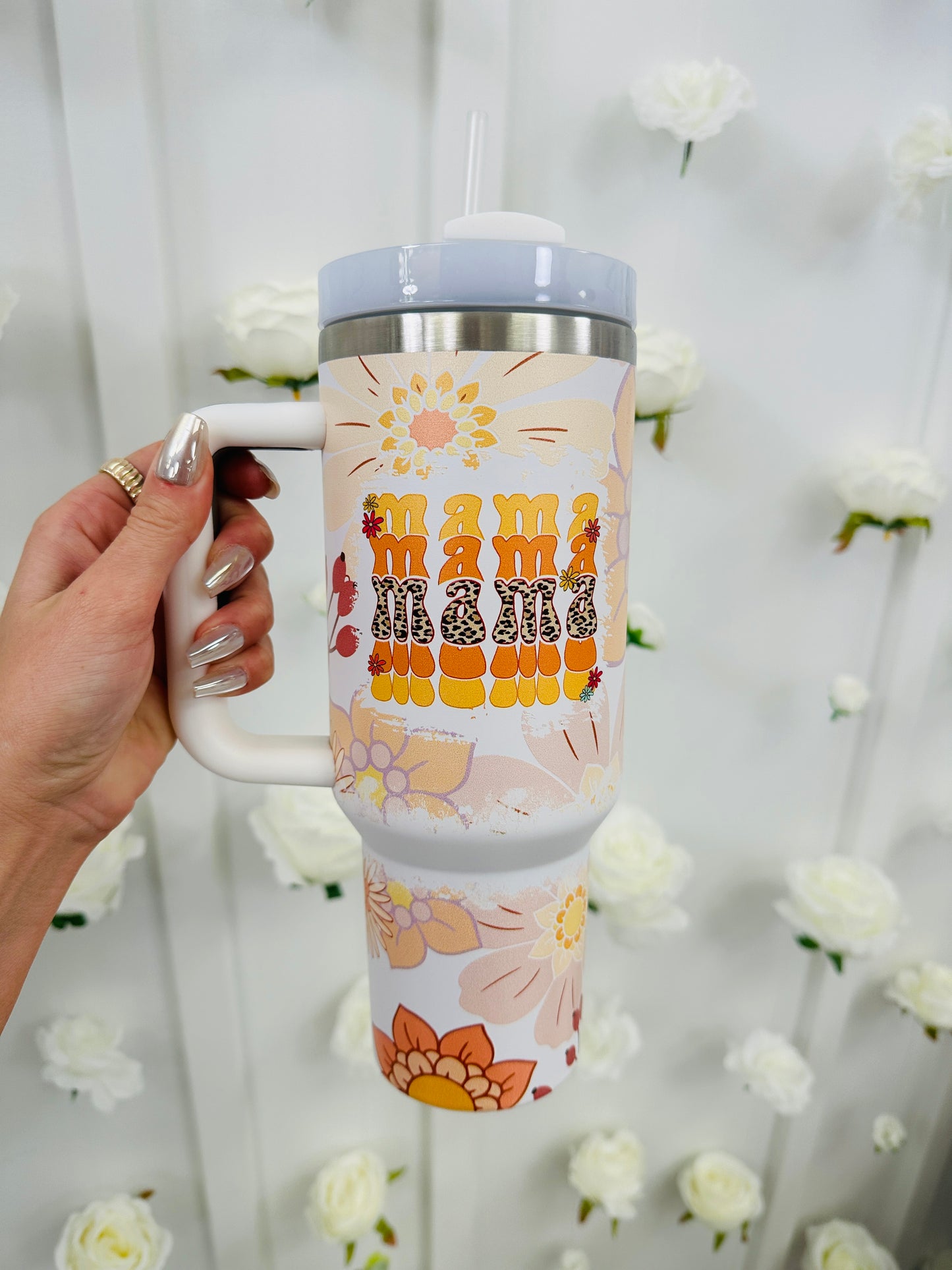 Soft Glam Mama Tumbler