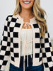 High Contrast Cardigan