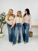 Wear It Well Tummy Control Wide Leg Jeans
