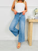 Judy Blue Make It Easy Ankle Wide Leg Jeans