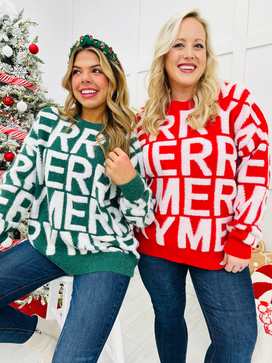 Merry Magic Sweater-Multiple Colors!