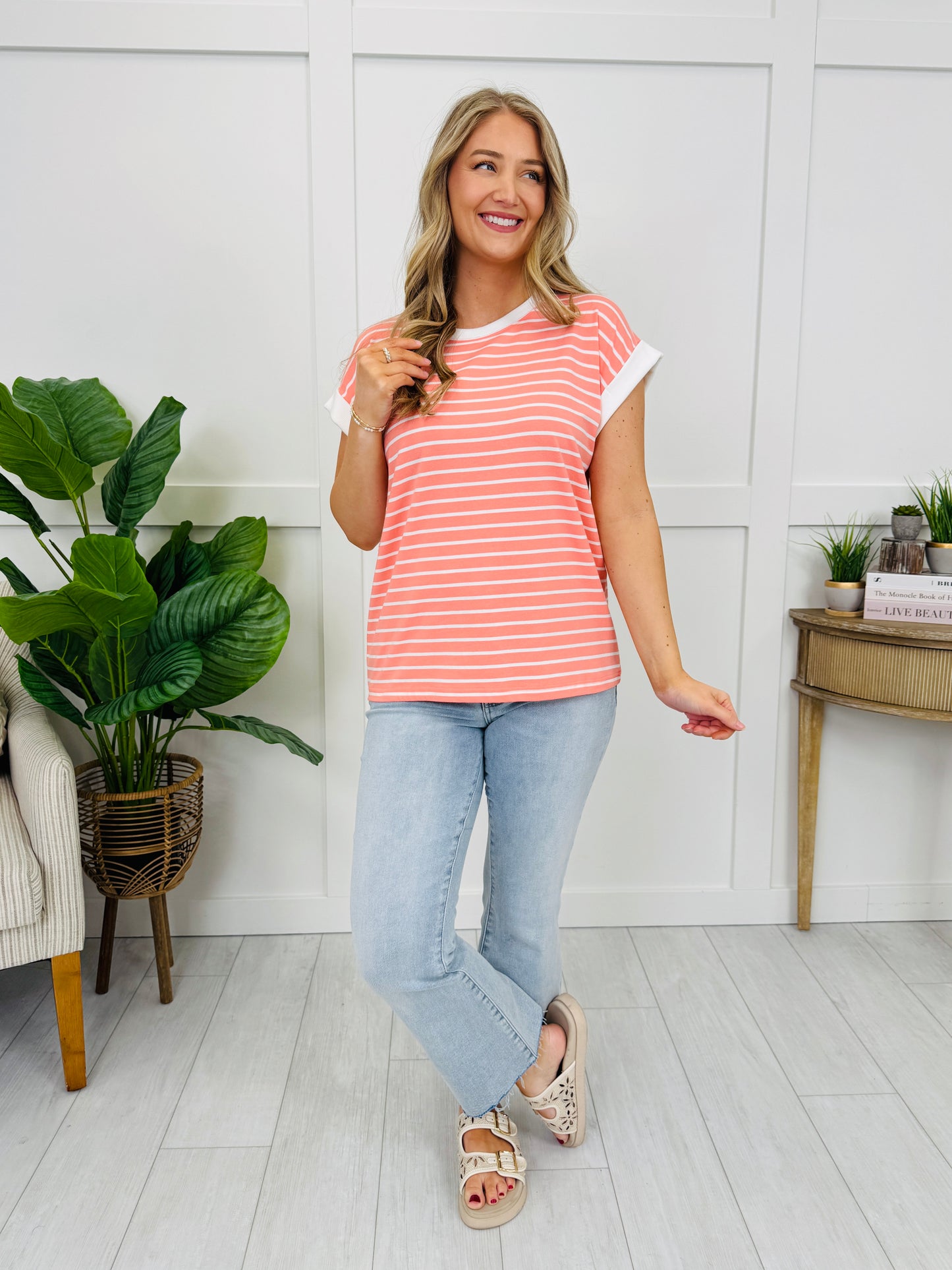 Staying In Line Top In Multiple Colors