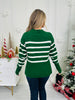 Beyond the Stripe Sweater In Pine Tree