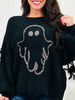 Hey Boo Sweater In Black