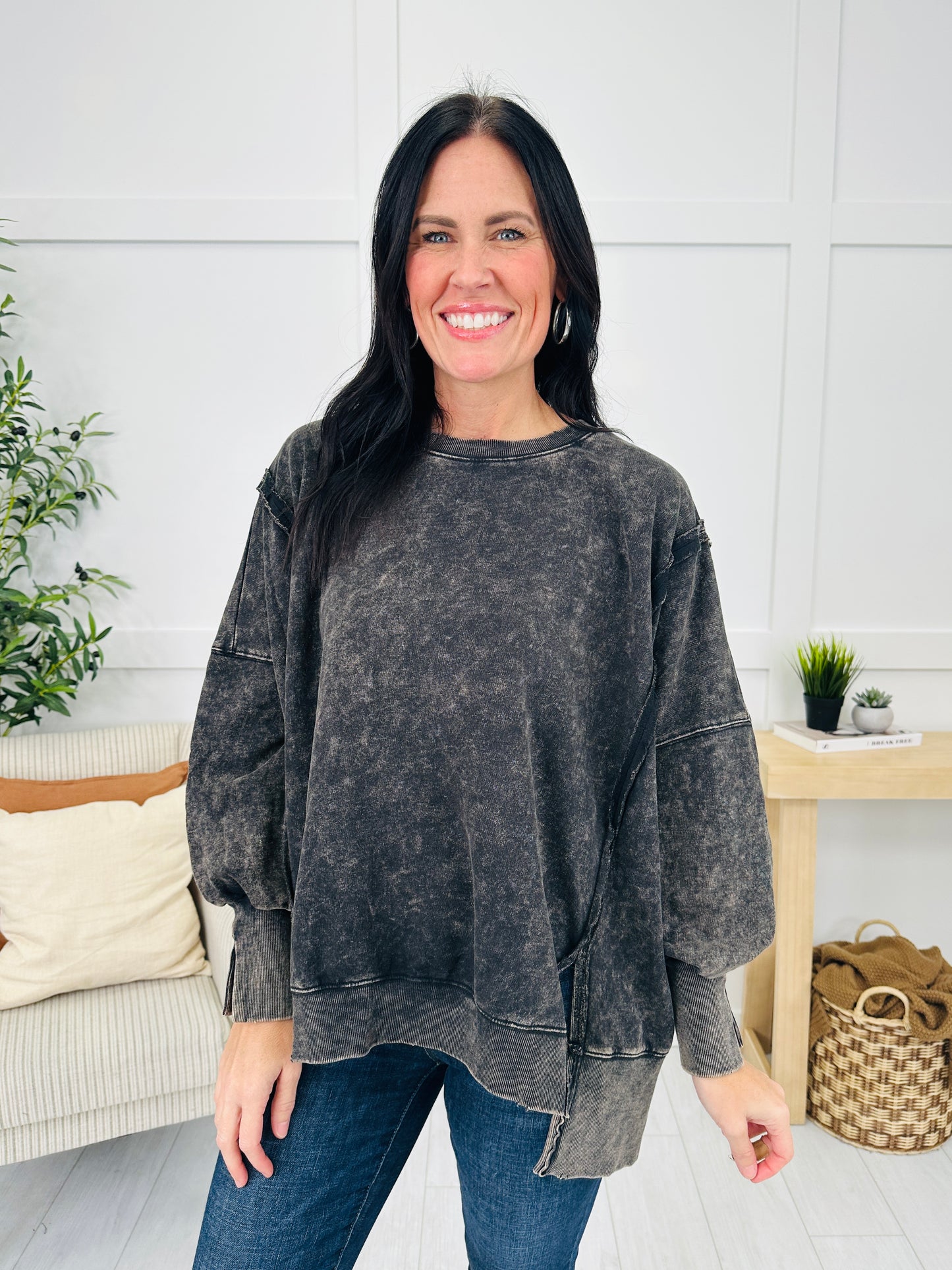 The Fadeaway Pullover- Multiple Colors!