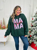 Mama Claus Graphic Crewneck Sweatshirt
