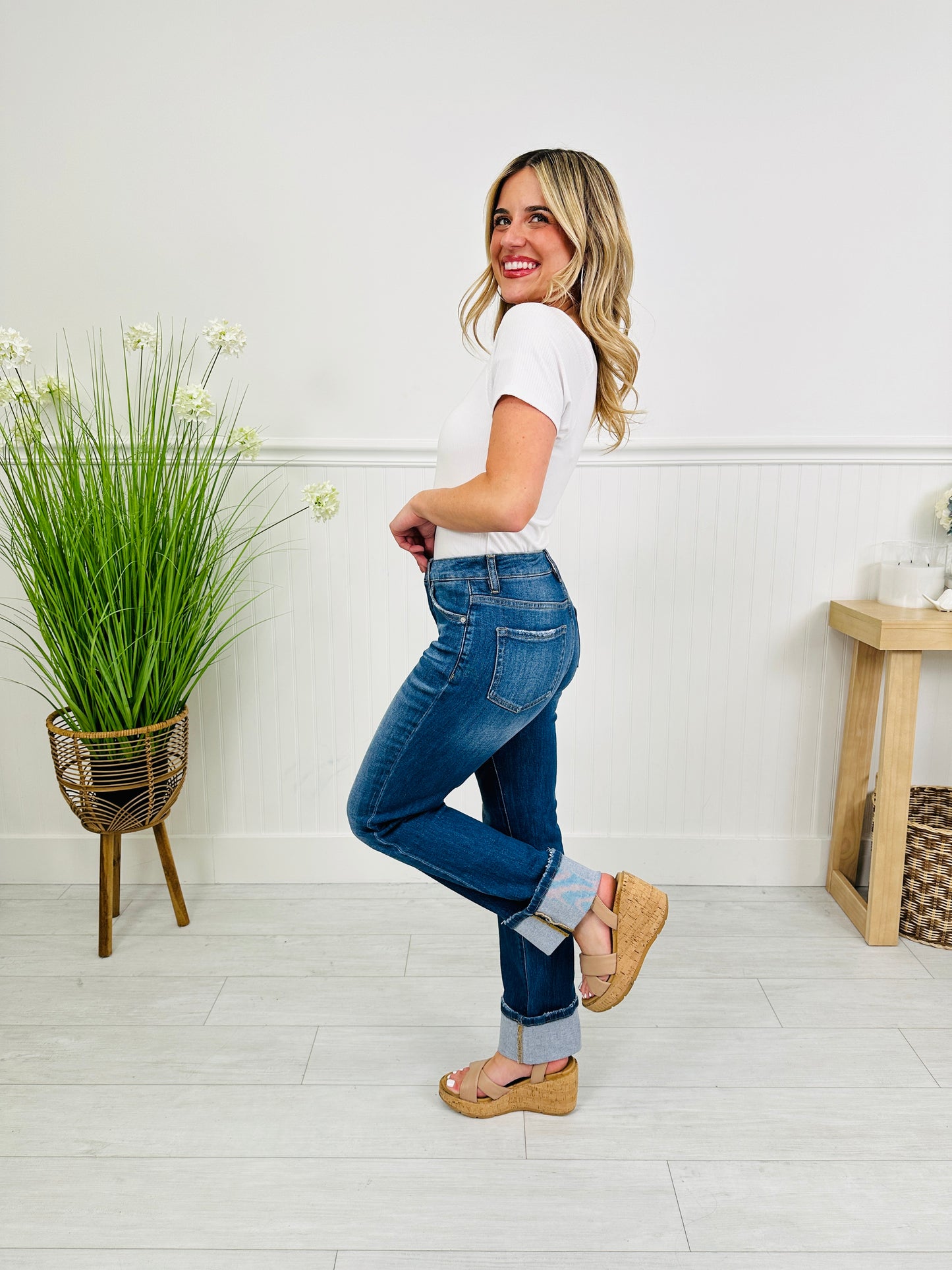 Get It Straight Tummy Control Straight Jeans