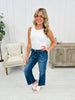 Lovervet Time After Time Cropped Straight Leg Jeans